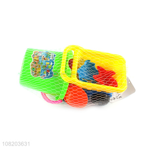 Newest <em>Plastic</em> Beach Vehicle Beach <em>Bucket</em> Sand Toys Set