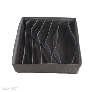 Low price clothing storage box fabric organizer wholesale