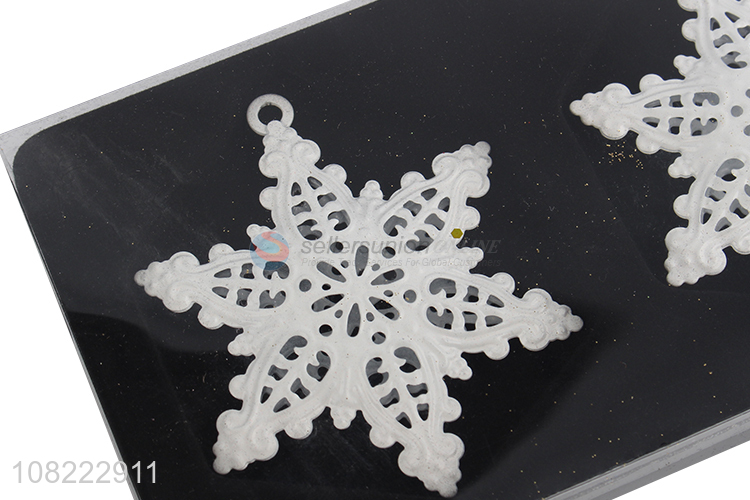 Wholesale 3 Pieces Hollow Out Snowflake For Christmas Decoration