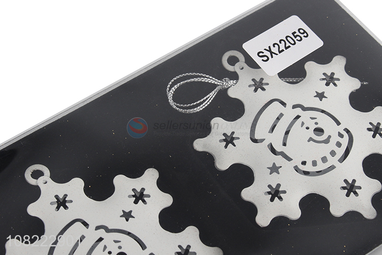 New Arrival Snowflake Shape Christmas Tree Decoration