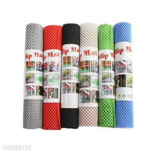 Best selling soft anti-slip pvc foam drawer liner placemat easy to cut
