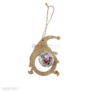 High quality Christmas party pendant wooden wall decoration