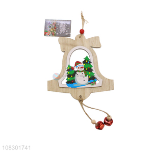 Online wholesale Christmas decor wooden hanging ornament