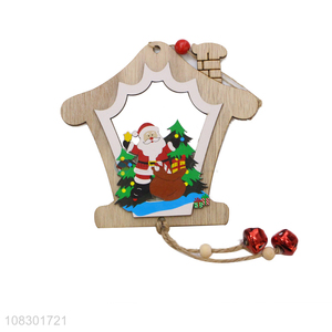 High quality Christmas hanging wooden ornaments for sale