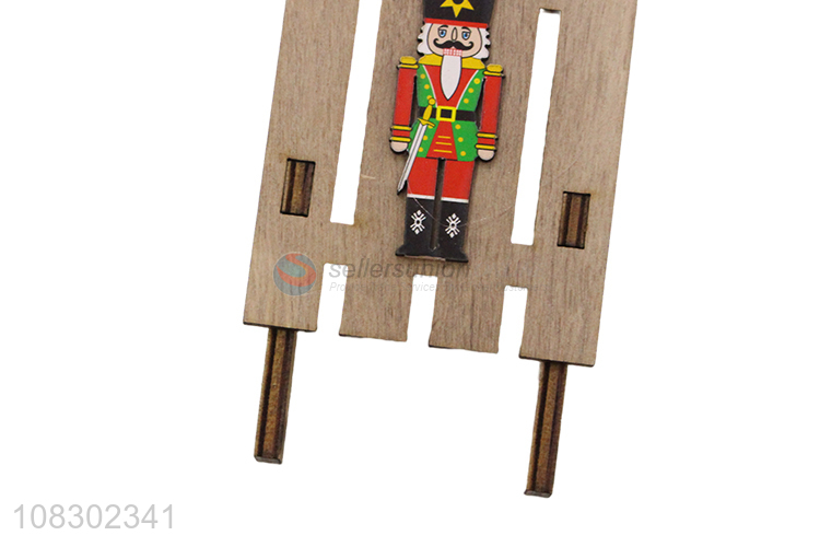 Hot sale cartoon wooden door sign party festival ornament