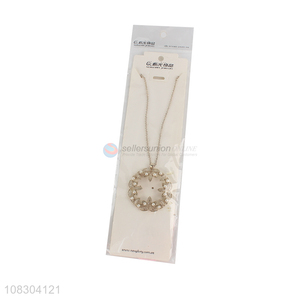 Wholesale girls elegant <em>necklace</em> <em>fashion</em> decorative chain for garment
