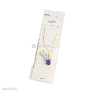 Wholesale price ladies temperament <em>necklace</em> <em>fashion</em> accessories