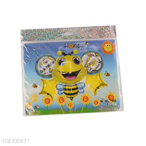 Hot items cartoon been shape foil balloon set for sale