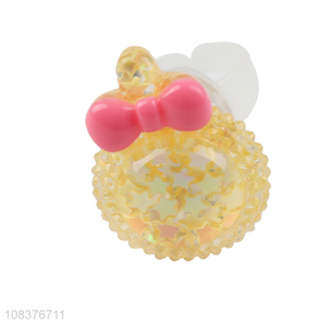 China supplier led finger ring kids toy glowing ring