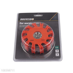 Wholesale led traffic warning <em>light</em> flashing road flares, use 3*AAA battery