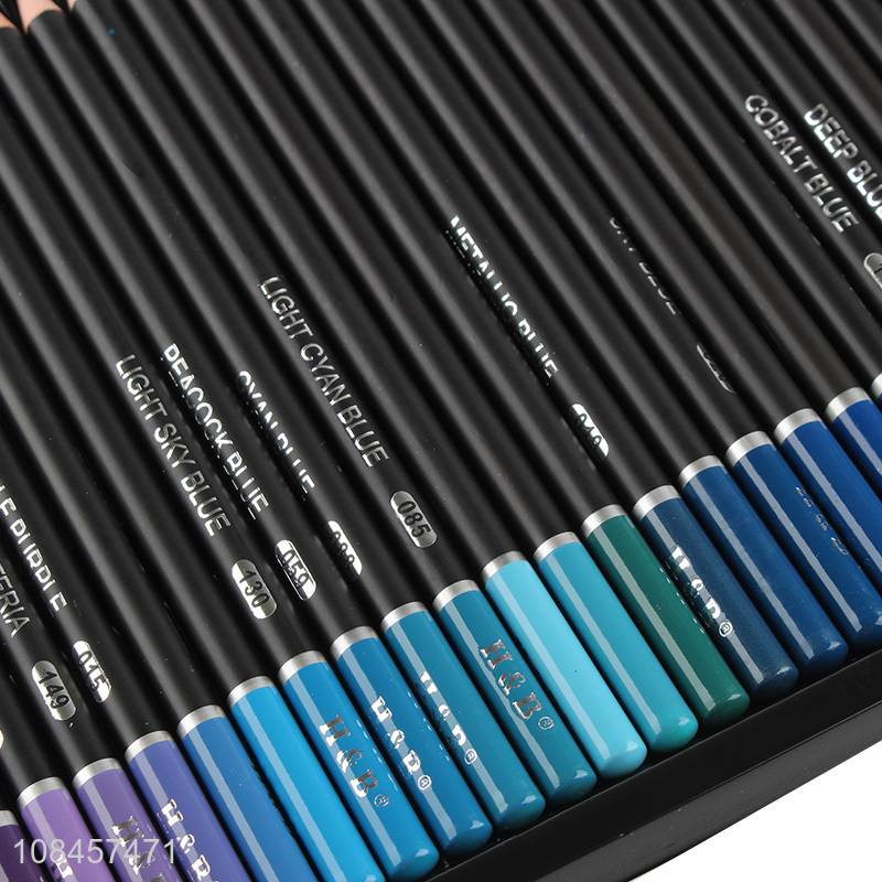 Yiwu supplier 180 color oily pencils students painting set