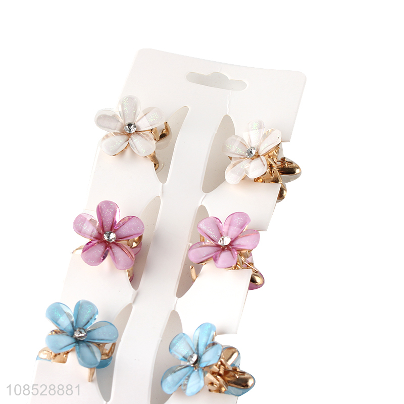 High quality flower shape women fashion hair clips hairpin