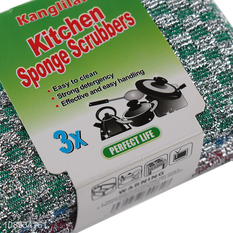 Most popular easy to clean kitchen cleaning kitchen sponge scrubbers