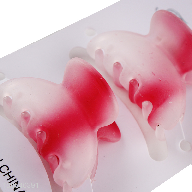 China wholesale fashion girls hair accessories hair claw clips