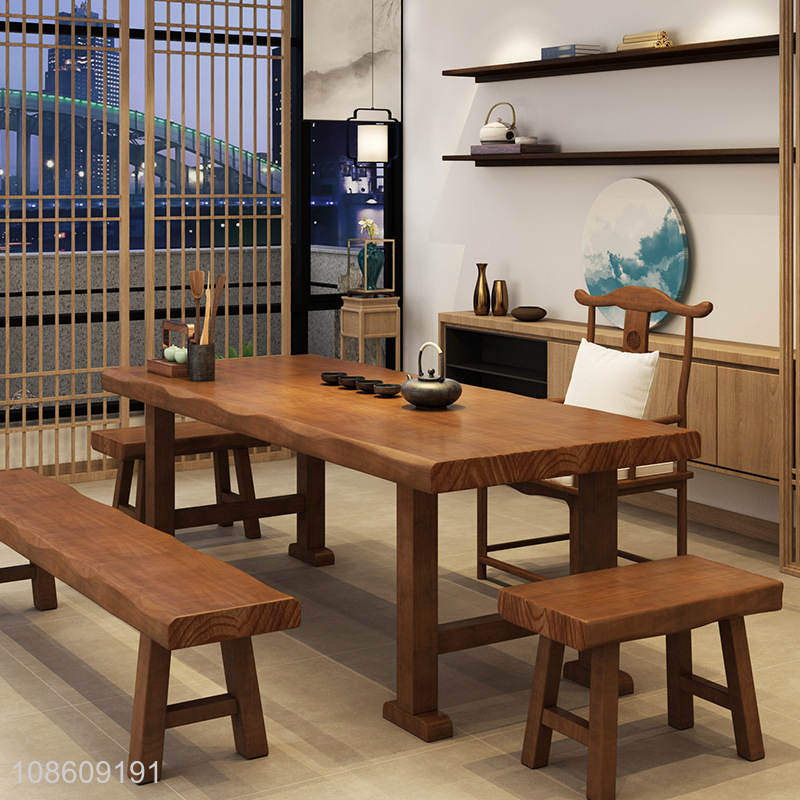 Hot selling new Chinese solid wood tea table durable coffee table