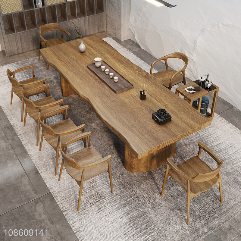 Good quality new Chinese solid wood tea table wooden coffee table