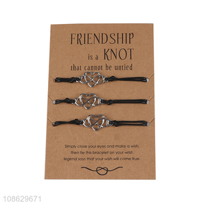 Hot products heart alloy jewelry bracelet fashion accessories