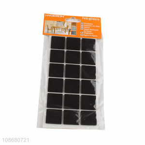 Most popular square non-slip furniture <em>pad</em> <em>table</em> <em>leg</em> <em>pad</em> felt <em>pad</em> for sale
