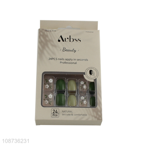 Top products fashion comfortable women <em>fake</em> <em>nail</em> press-on nails set