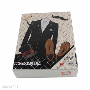 China supplier 100pcs 4*6inch family boys <em>photo</em> <em>album</em> picture book for sale