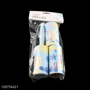 Hot selling 20 sheets <em>lint</em> roller set pet hair remover brush set