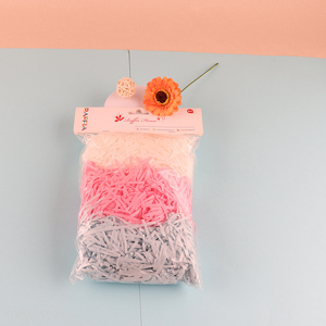 Factory supply colored shredded paper easter basket filler