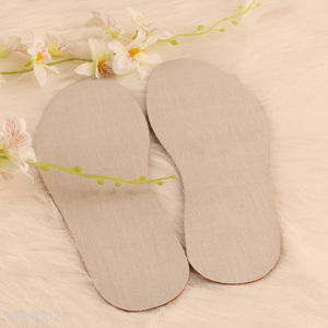 Hot selling thin moisture wicking <em>insoles</em> cotton cork <em>insoles</em>