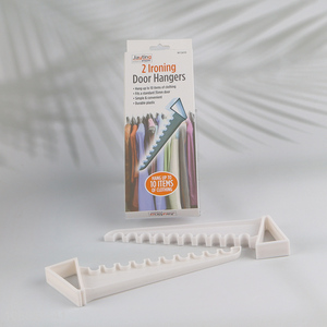 Wholesale 2pcs space saving over the <em>door</em> <em>hooks</em> for clothes hanger