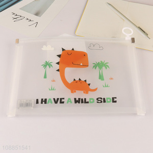 Wholesale cartoon printed zipper pouch <em>file</em> <em>bag</em> for office school