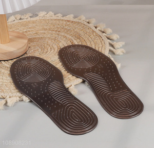 China factory breathable soft pu <em>insoles</em> for shoes accessories