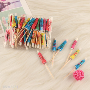 China Imports Corktail Fruit Picks <em>Umbrella</em> Food Sticks