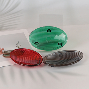 New product  Glass <em>Soap</em> Dish Bar <em>Soap</em> <em>Holder</em> Bathroom Accessories