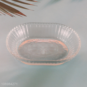 Factory Price Glass Bar <em>Soap</em> <em>Holder</em> <em>Soap</em> Dish for Bathroom Shower