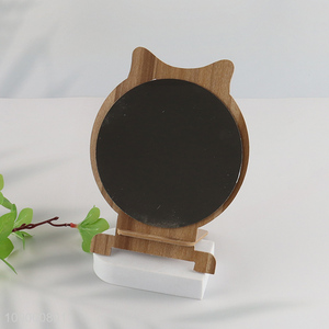 Hot selling cat shape desktop makeup <em>mirror</em> <em>cosmetic</em> <em>mirror</em>