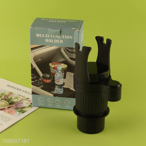 Factory Price Multifunctional <em>Car</em> Cup <em>Holder</em> Expander with Wireless Charger