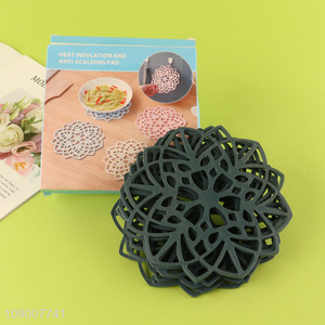 High Quality Hollowed-Out Heat Insulation Placemat Anti-Scald <em>Pot</em> Holders