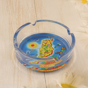 Factory Price Round Glass <em>Ashtray</em> Indoor Outdoor Cigarette <em>Ashtray</em>