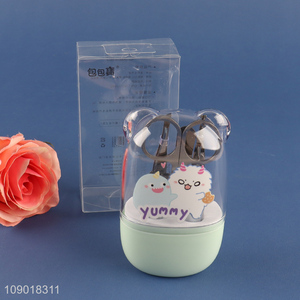 New Arrival 7 Pieces <em>Manicure</em> Pedicure <em>Set</em> Nail Grooming Travel Kit