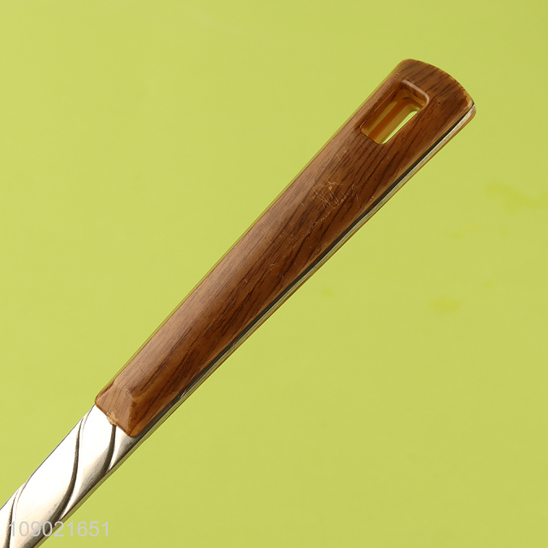 High Quality Stainless Steel Slotted Ladle for Cooking and Mixing