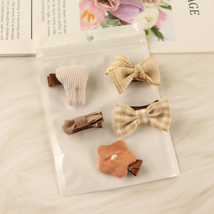 Online wholesale 5pcs cute creative <em>hairpin</em> hair decoration set for girls