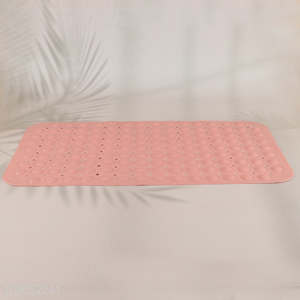 Factory supply pink non-slip <em>bath</em> supplies bathroom <em>mat</em> tpe <em>mat</em>
