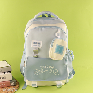 China Imports Waterproof Teenage <em>Backpack</em> Girls Schoolbag for High <em>School</em> Student
