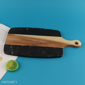 New Product Durable Acacia Wood and Marble Cutting <em>Board</em> Kitchen Tools