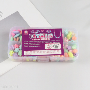 Factory price creative children <em>diy</em> beads jewelry making <em>toys</em> for sale