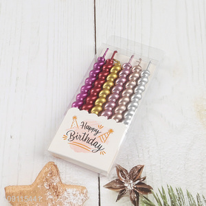 Hot Selling 6 Pieces Metallic Spiral <em>Birthday</em> <em>Candles</em> Party Cake <em>Candles</em> for <em>Birthday</em>