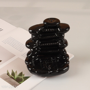 New Product Ceramic Waterfall <em>Incense</em> Holder Ceramic Backflow <em>Incense</em> Burner