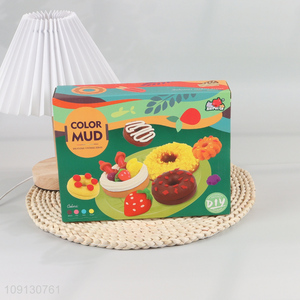Online Wholesale DIY <em>Play</em> <em>Dough</em> Set Donut Themed Modeling Clay Set