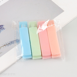Promotional 4PCS Plastic Food Snack Bread <em>Storage</em> Sealing <em>Bag</em> Clips