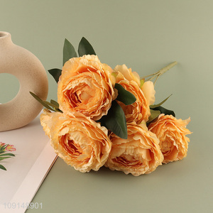 Good Quality <em>Artificial</em> <em>Flower</em> Bouquet Fake <em>Flower</em> for Wedding Party Decor