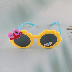 Best sale cartoon children plastic <em>sunglasses</em> for outdoor